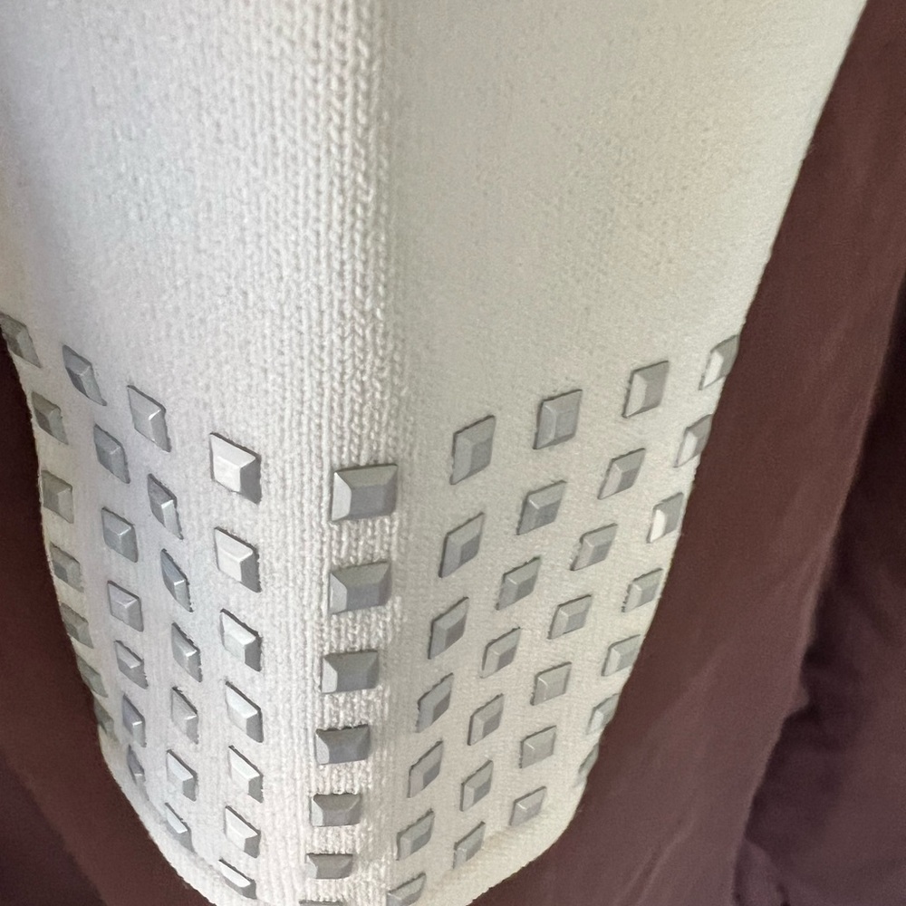 White House Black Market Cream Sweater with Square Neck - Picture 3 of 6